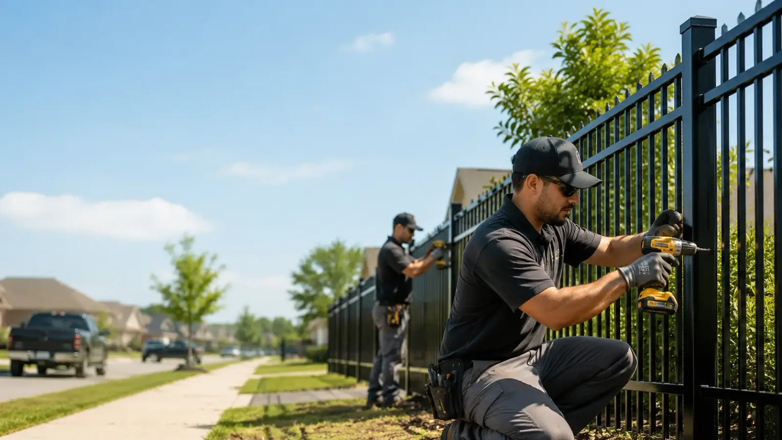 Metal Fence Installation in Davison, MI